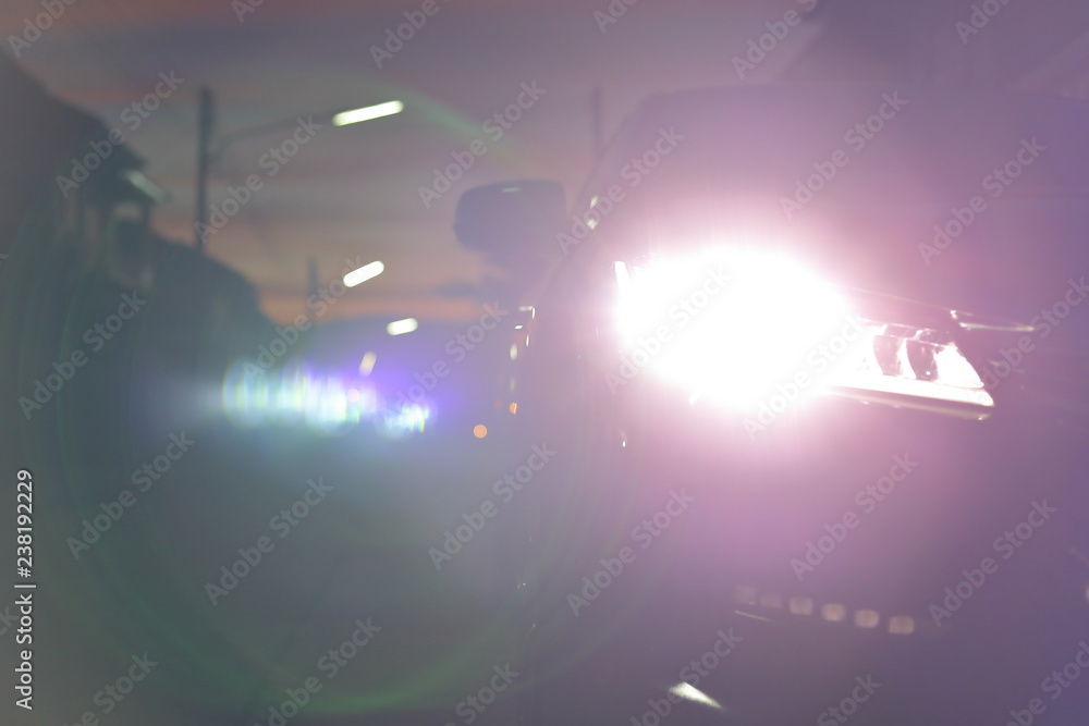 Naklejka premium headlight vehicle car