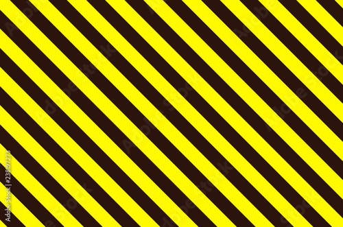 hazard warning stripes
