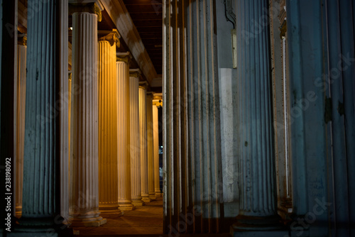 Column Colonnade Greco Roman Architecture 