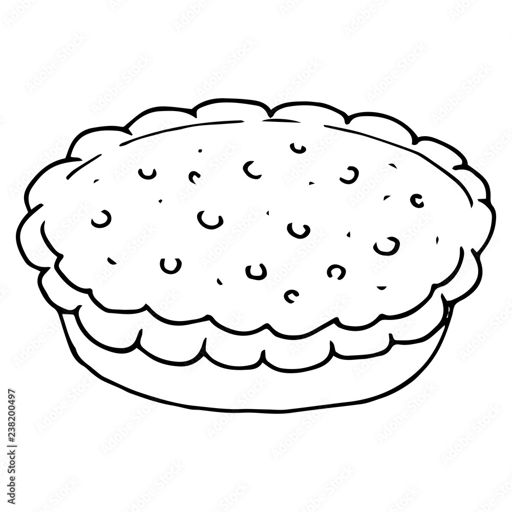 Pie icon. Vector illustration of a homemade chocolate cake. Hand drawn pumpkin pie. Pie icon. Vector illustration of a homemade chocolate cake. Hand drawn pumpkin pie.
