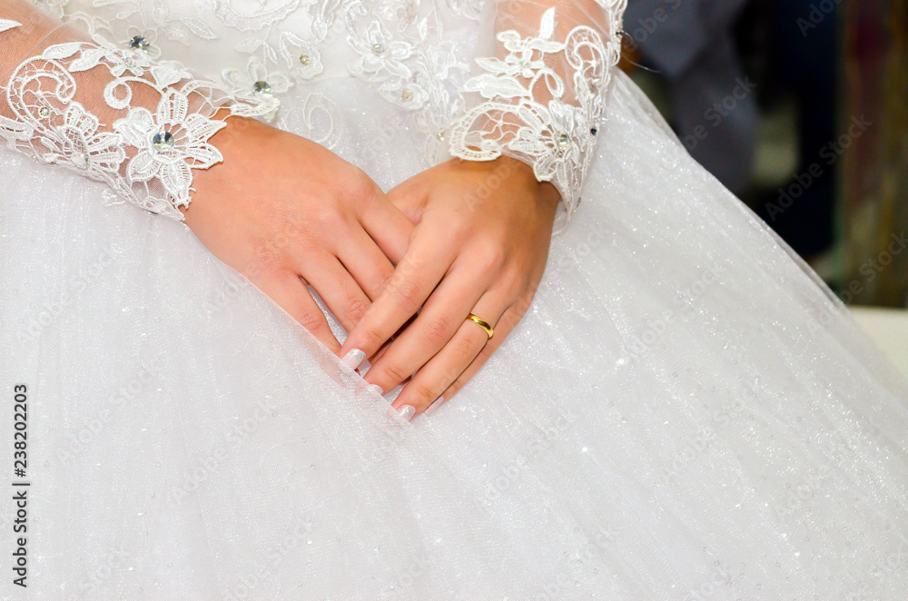 Beautiful bridal hands in Brazil. Beautiful bridal hands in Brazil.