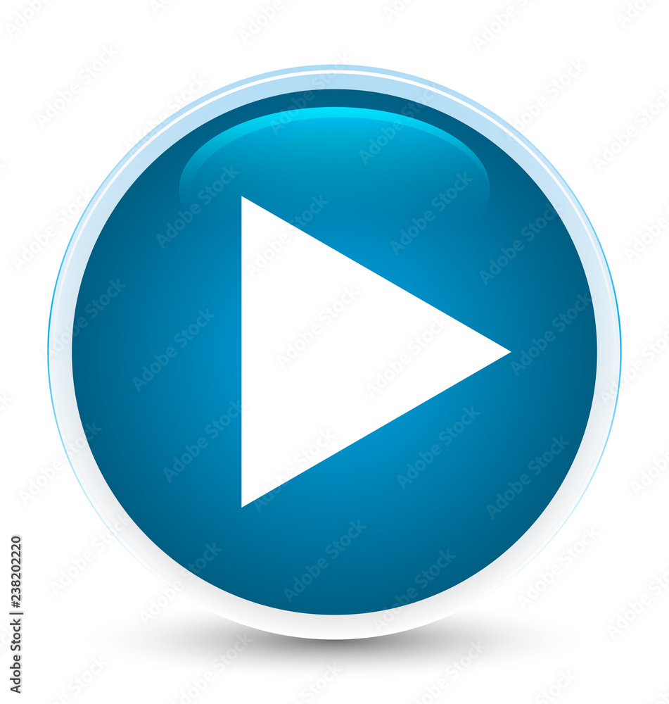 Play icon special prime blue round button Play icon special prime blue round button