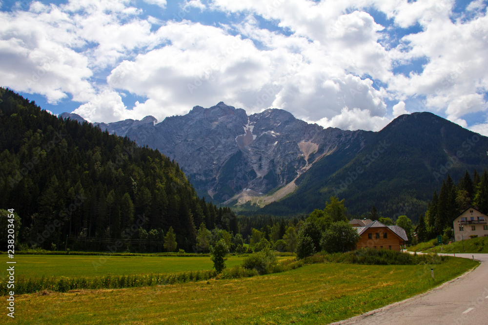 Slowenischer Bergrücken