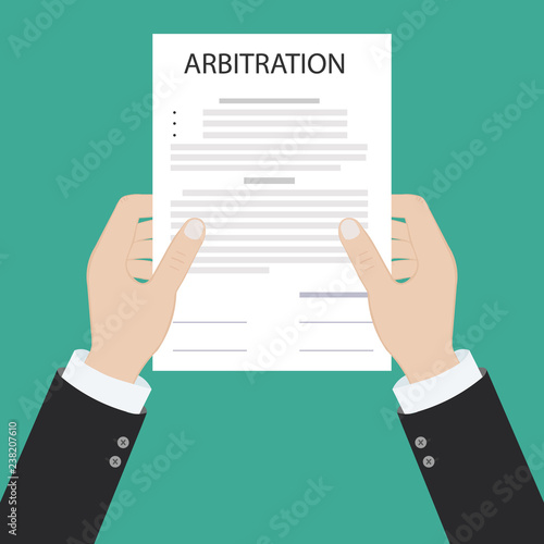 arbitration law dispute legal resolution conflict