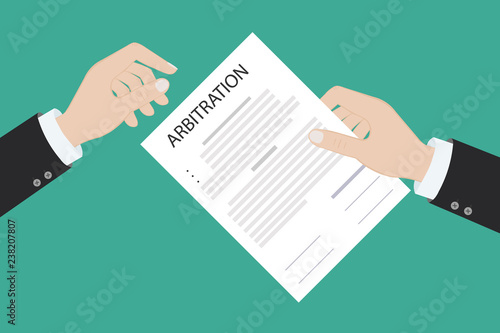 arbitration law dispute legal resolution conflict