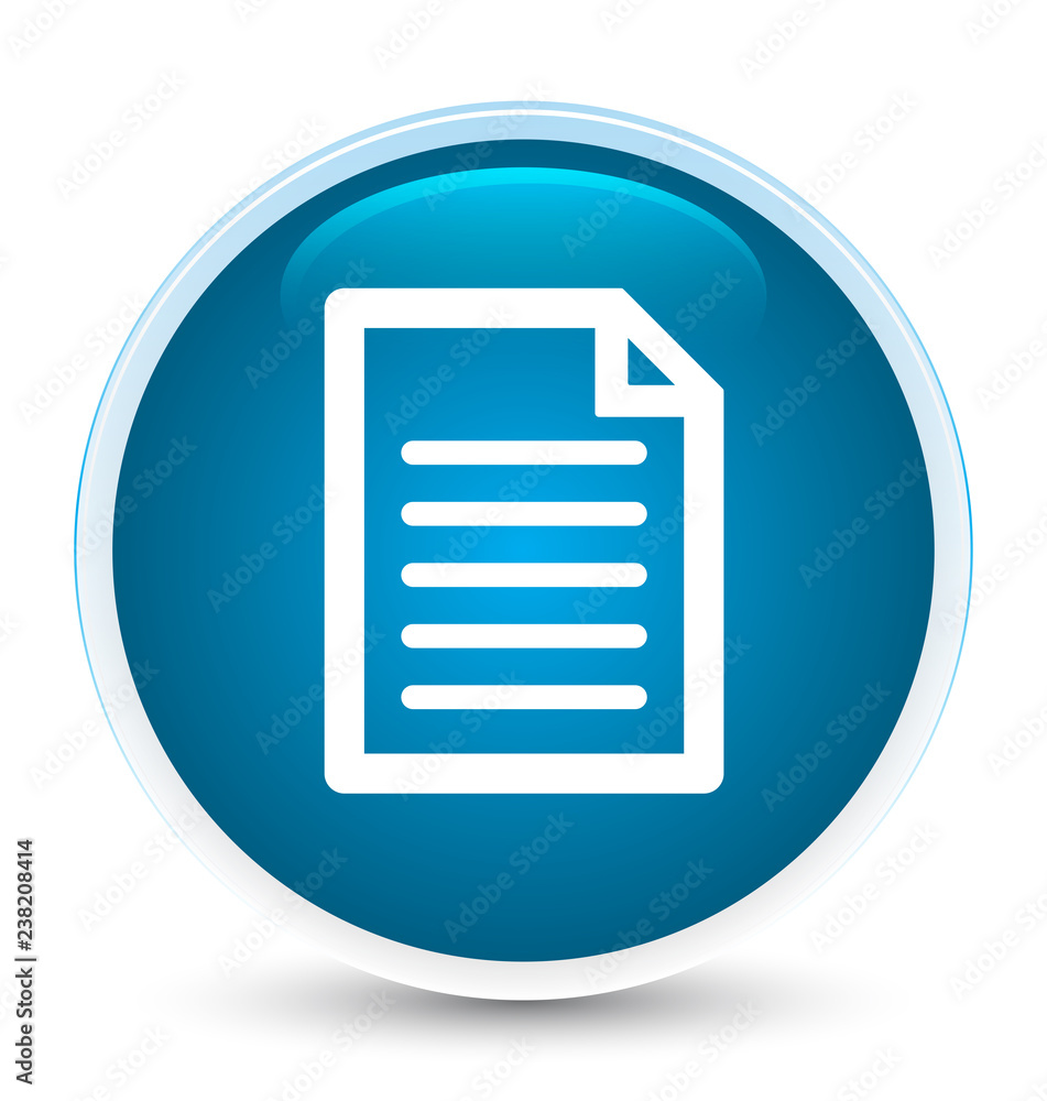 Page icon special prime blue round button Page icon special prime blue round button