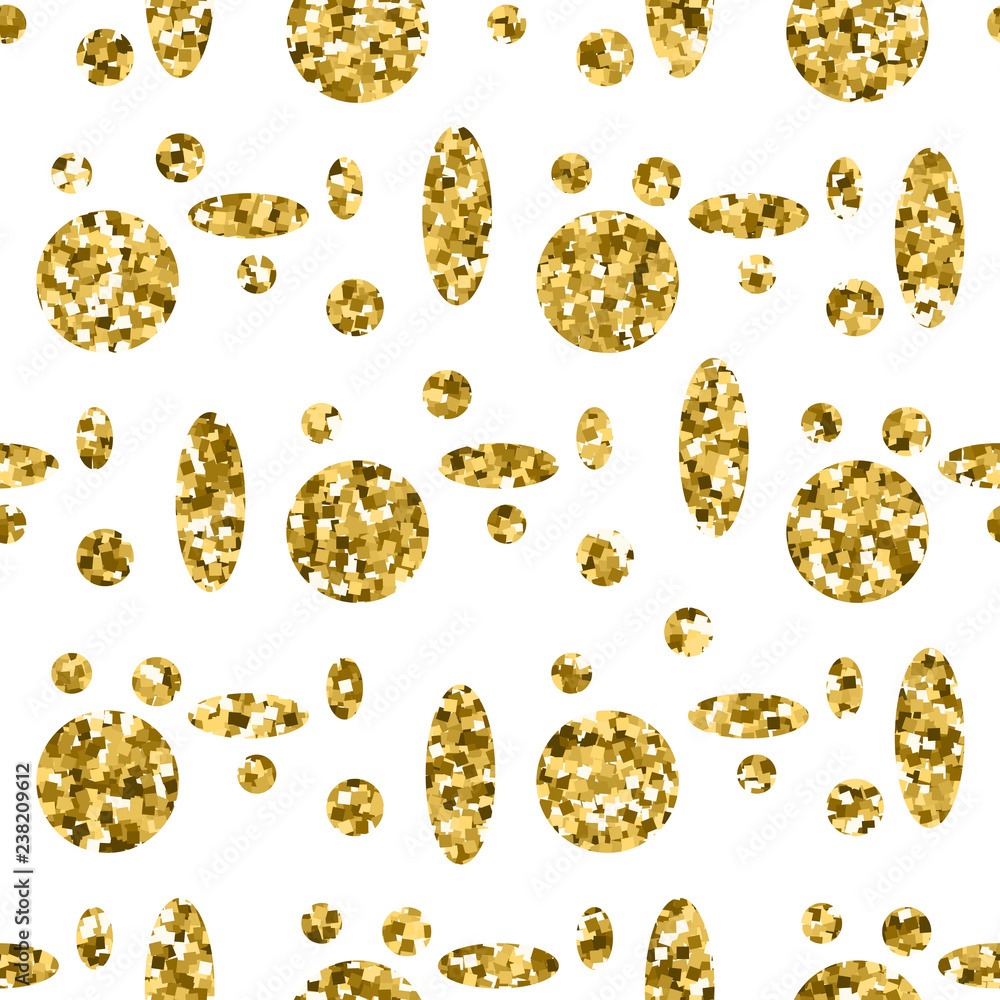 Seamless gold vector geometric pattern Seamless gold vector geometric pattern