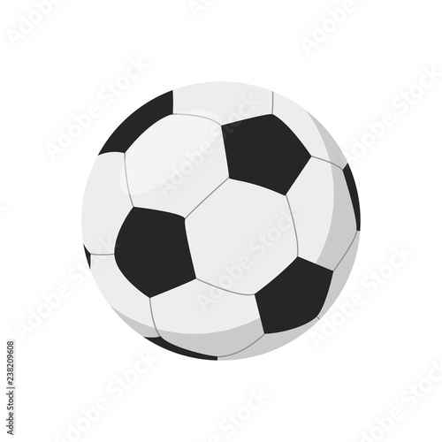 Soccer ball icon. Football sports concept. Vector illustration.