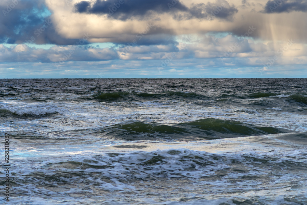 Clouds over Baltic sea. Clouds over Baltic sea.