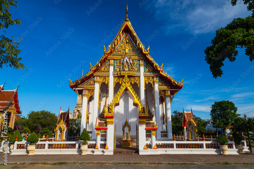 Fototapeta premium Temple Wat Chalong, Phuket. Thailand .
