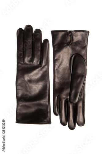 Classic black women's gloves