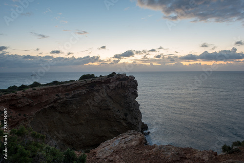 Sunrise in the Cap Martinet on the island of Ibiza © vicenfoto