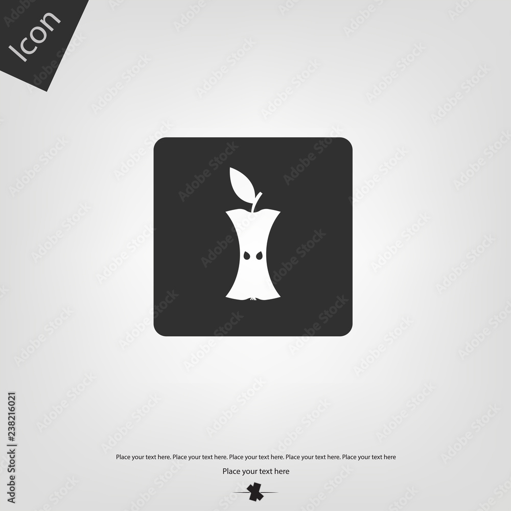 Apple fruit icon Apple fruit icon
