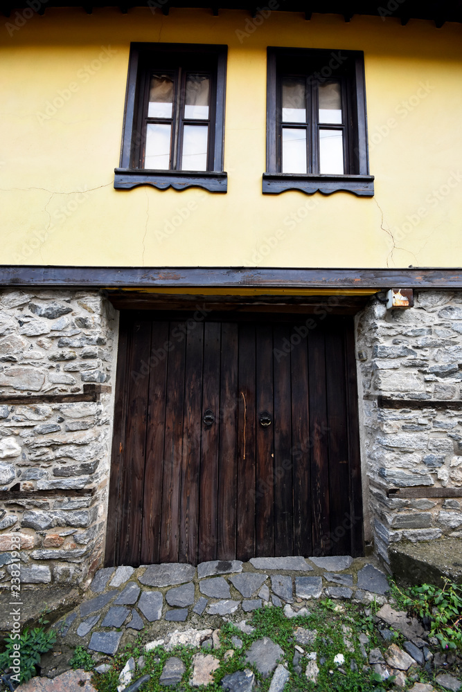old wooden door old wooden door