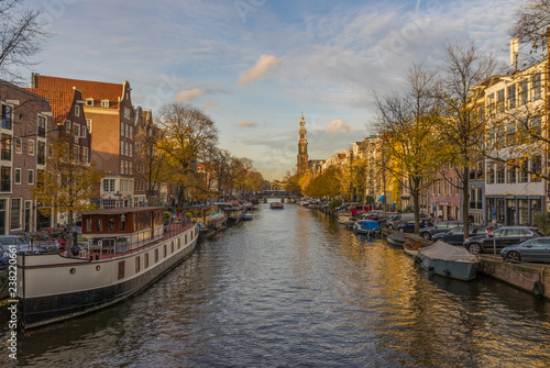 Amsterdam, Netherlands - main city and capital of the country, Amsterdam offers a splendid display of history and modernity, surrounded by the unique view of its canals