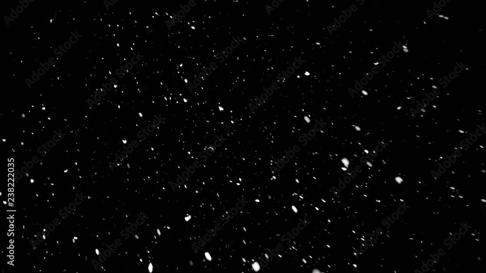 Emitted particles is fall down Wind change the direction Slow motion video Left lighted Emitted particles is fall down Wind change the direction Slow motion video Left lighted