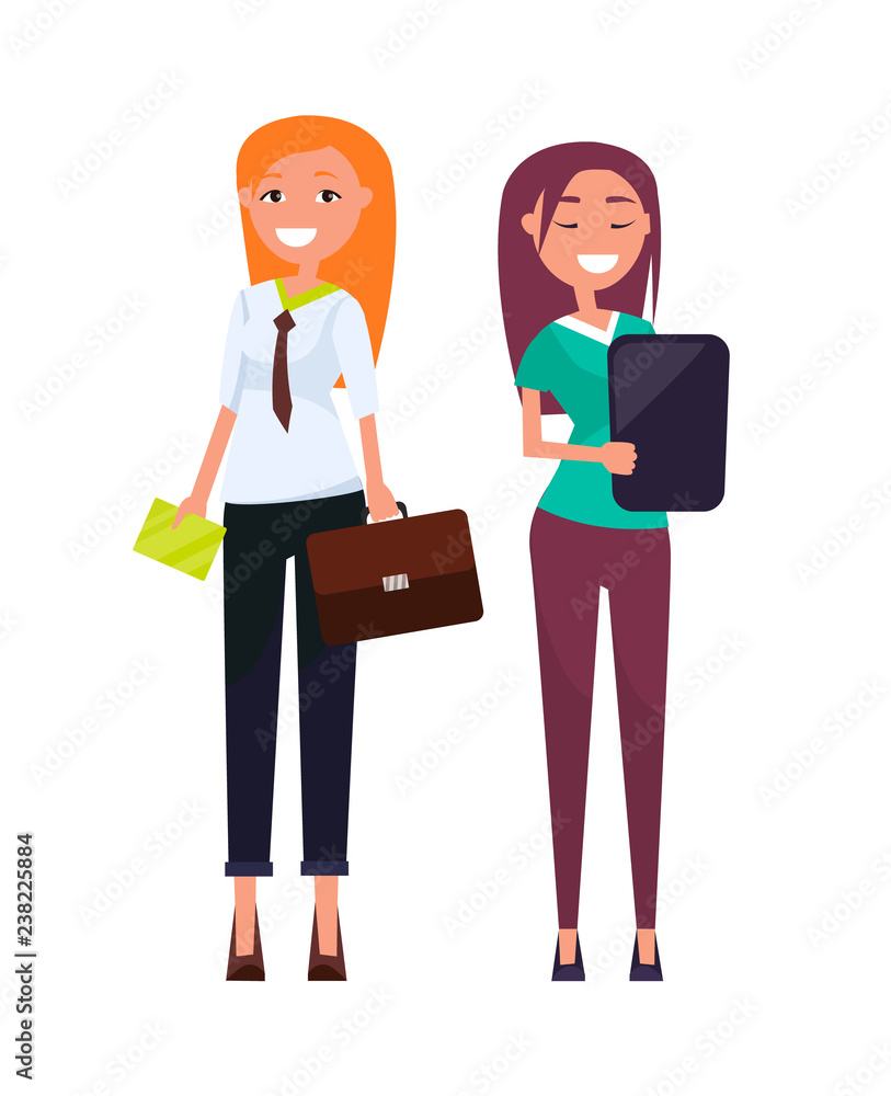 Consultants Elegant Business Women Pretty Girls Consultants Elegant Business Women Pretty Girls