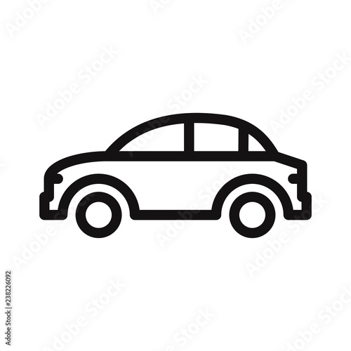 Car icon vector