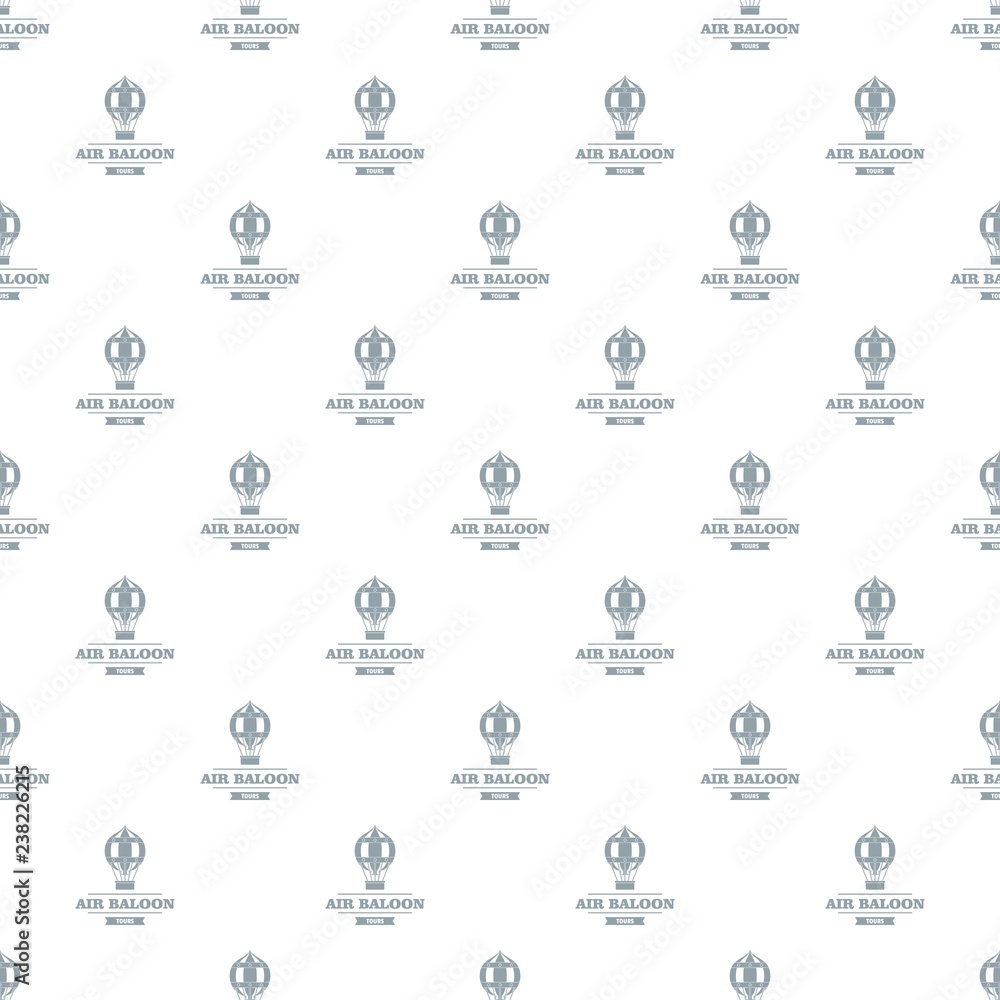 Fly air balloon pattern vector seamless repeat for any web design Fly air balloon pattern vector seamless repeat for any web design