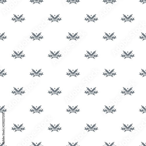 Fountain pen pattern vector seamless repeat for any web design