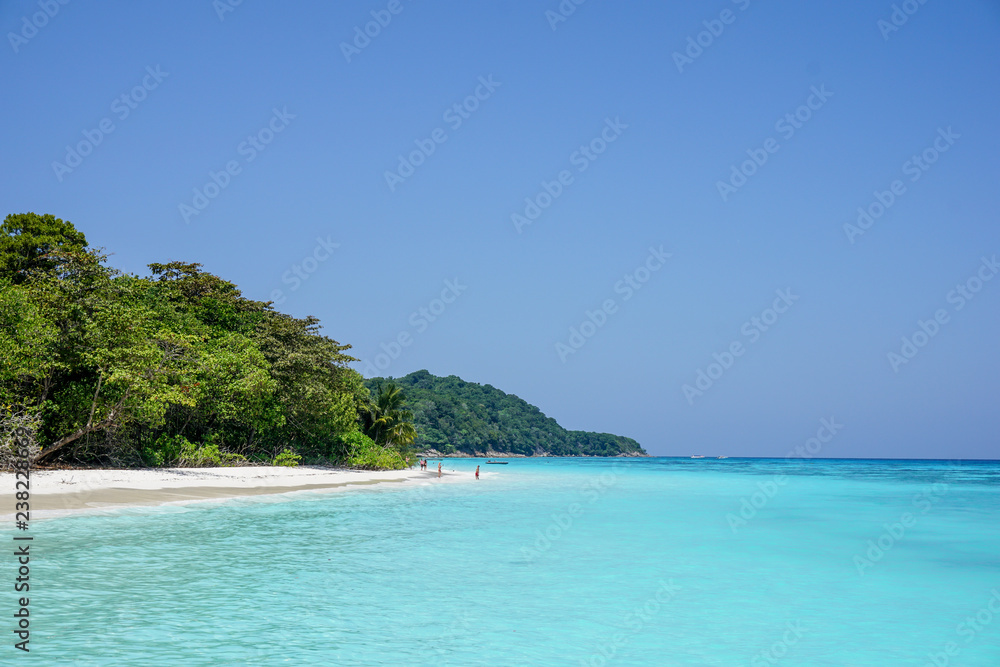 Koh Tachai offers one of the best white sand beaches in the world, Thailand