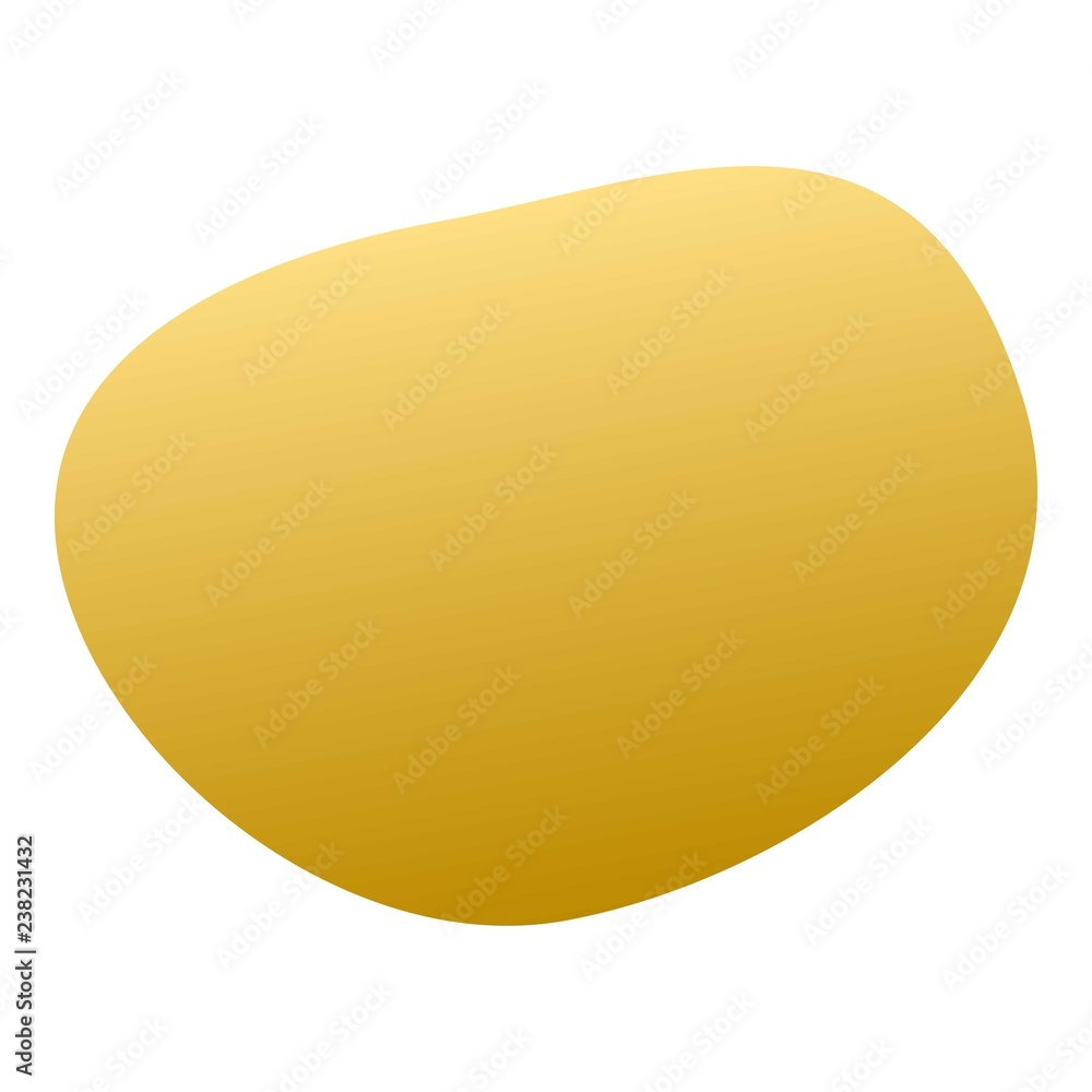 Potato icon. Isometric of potato vector icon for web design isolated on white background Potato icon. Isometric of potato vector icon for web design isolated on white background