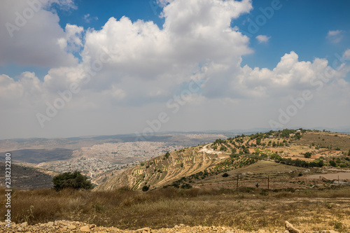 Hills along Way of the Patriarchs. Israel