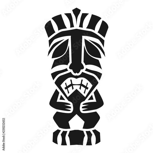 Ritual idol icon. Simple illustration of ritual idol vector icon for web design isolated on white background