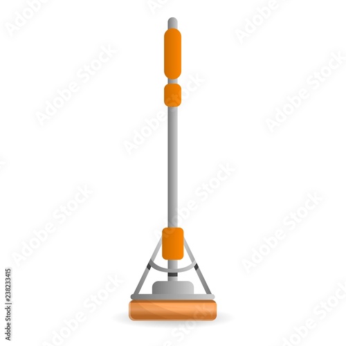 Modern mop icon. Cartoon of modern mop vector icon for web design isolated on white background