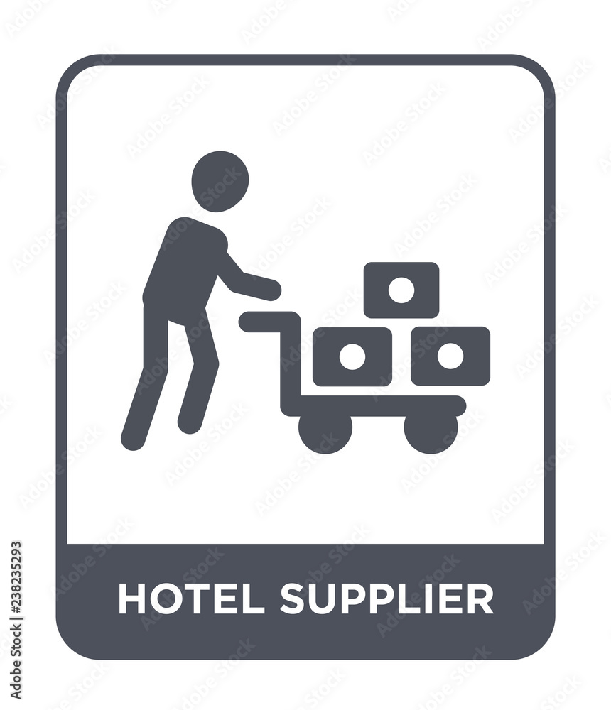 hotel supplier icon vector hotel supplier icon vector