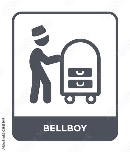 bellboy icon vector