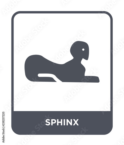 sphinx icon vector