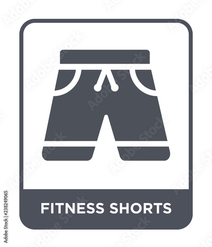 fitness shorts icon vector