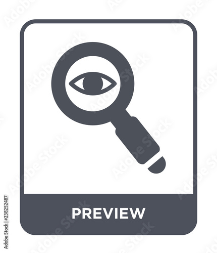 preview icon vector
