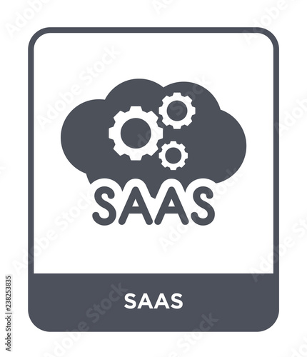 saas icon vector