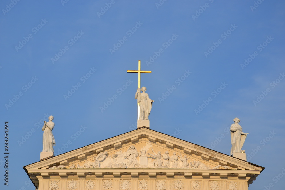 Beautiful buildings and monuments of Vilnius Beautiful buildings and monuments of Vilnius