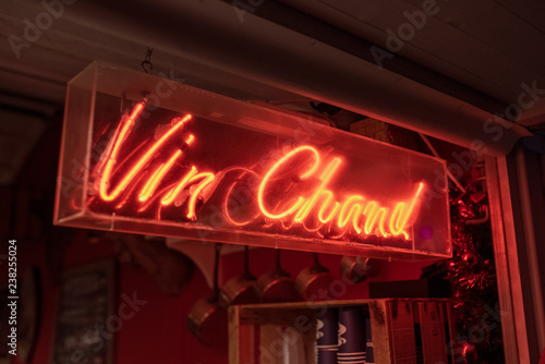 French neon sign
