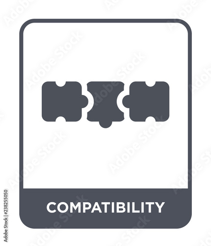 compatibility icon vector