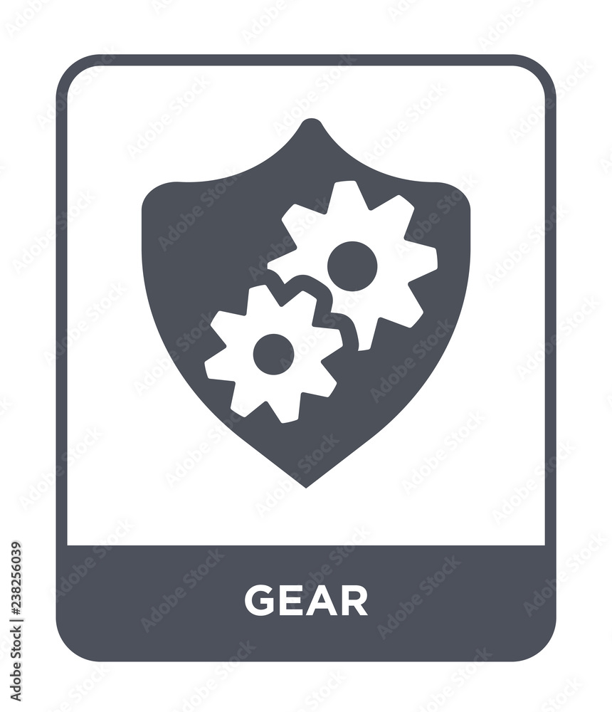 gear icon vector