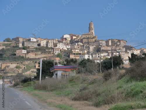 Fonz. Town of Huesca. Aragon,Spain photo