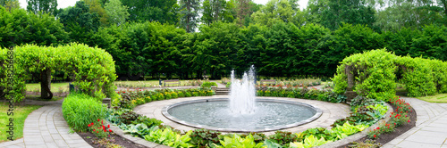 fountain in park
