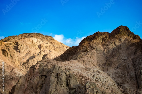 The beauty of the mountains of the Sinai Peninsula in Egypt © Oleksii Bulavin