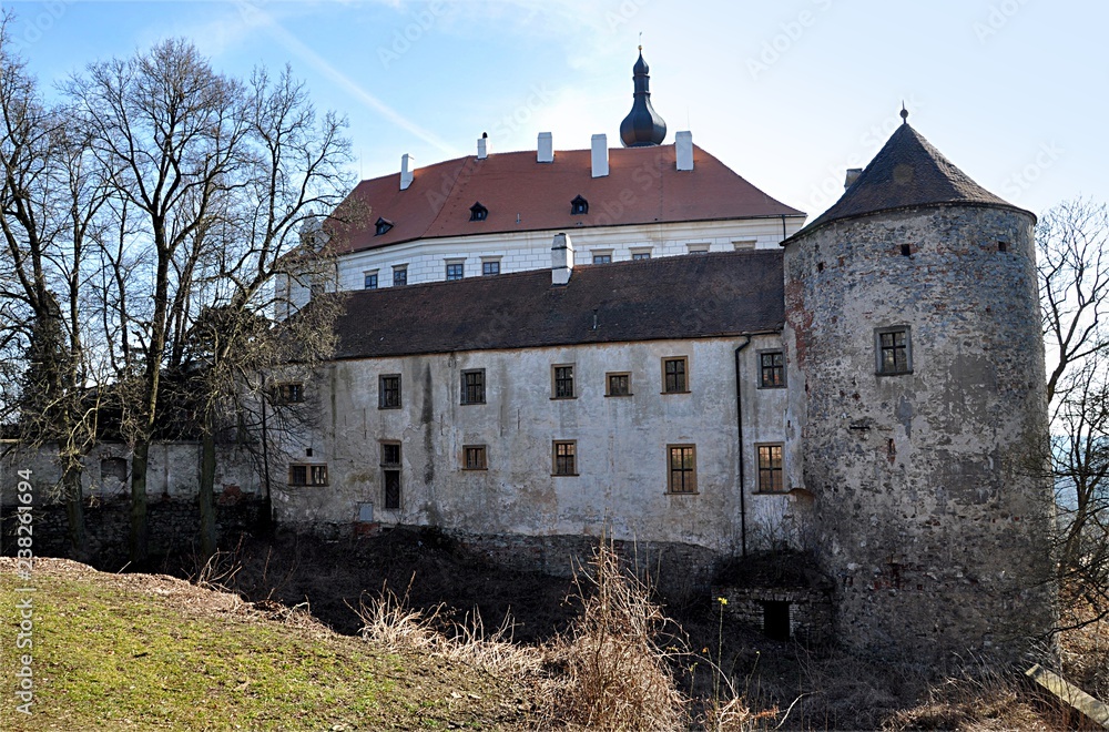 castle Namest nad Oslavou, Czech republic, Europe