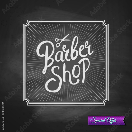 Special Promotion for a Barber Shop