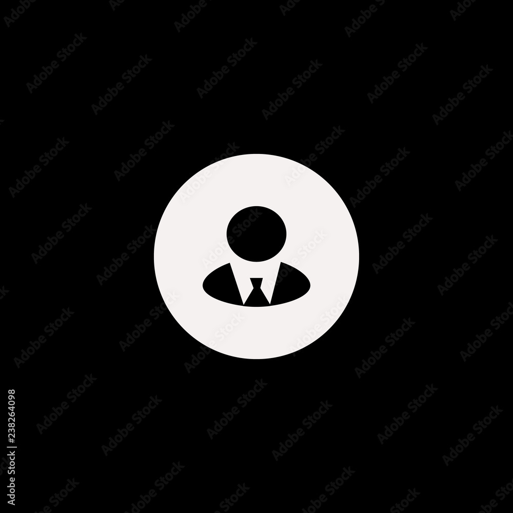 Businessman vector icon. flat Businessman design. Businessman illustration for graphic Businessman vector icon. flat Businessman design. Businessman illustration for graphic