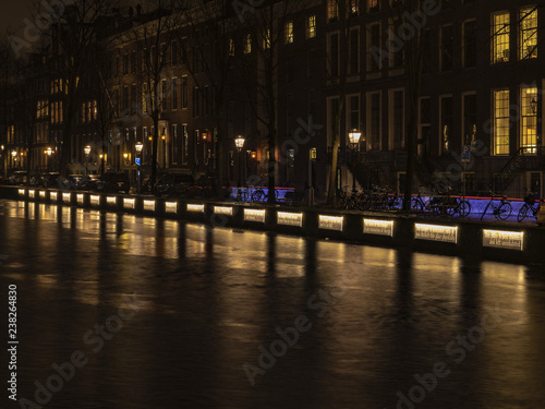 Amsterdam light festival 2018: ode aan de mol by piet hume © Antonie