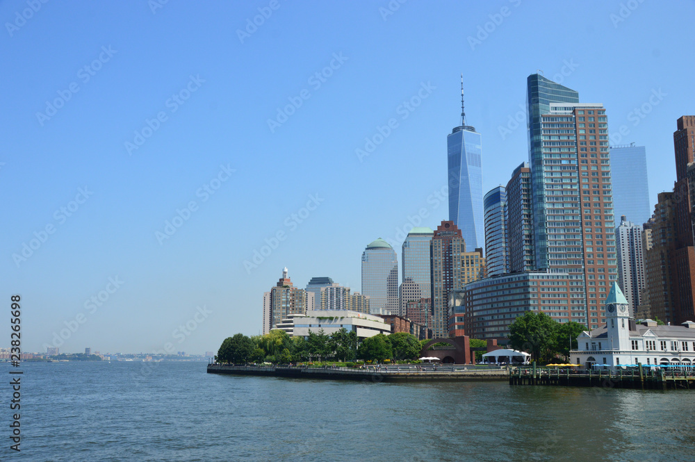 view of New York skyline