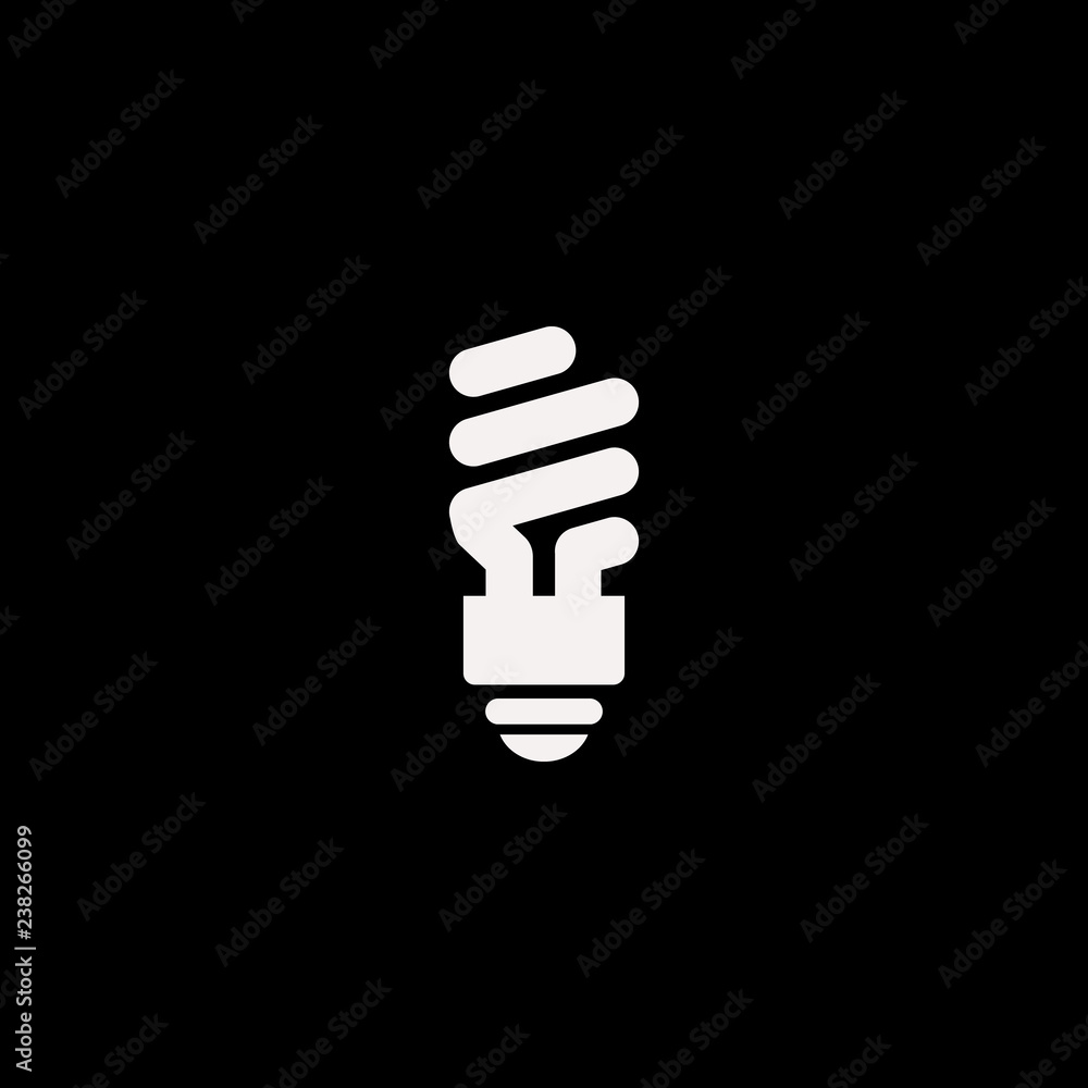 Fluorescent Bulb vector icon. flat Fluorescent Bulb design. Fluorescent Bulb illustration for graphic Fluorescent Bulb vector icon. flat Fluorescent Bulb design. Fluorescent Bulb illustration for graphic