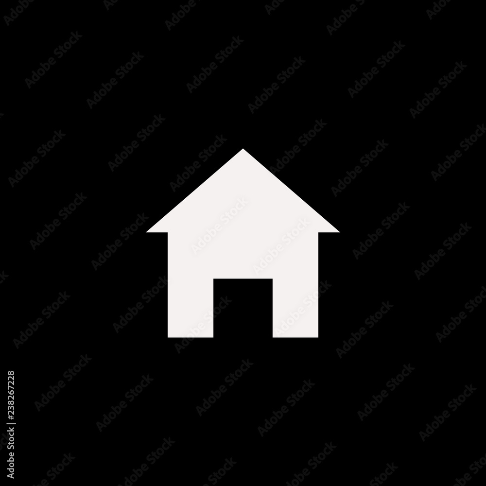 home vector icon. flat home design. home illustration for graphic home vector icon. flat home design. home illustration for graphic