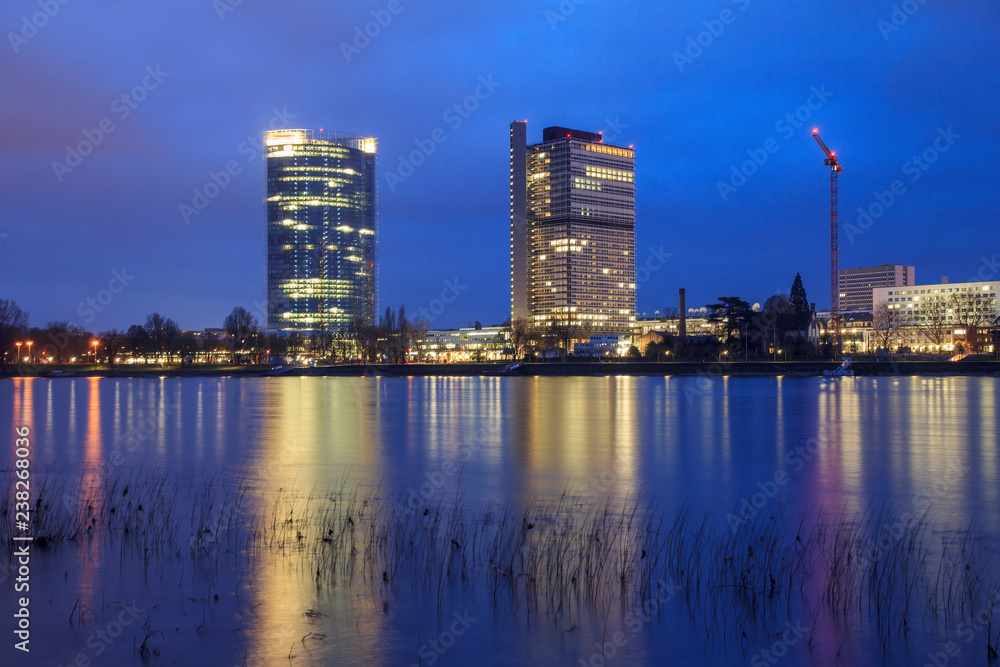 Hochhäuser in Bonn, Deutschland